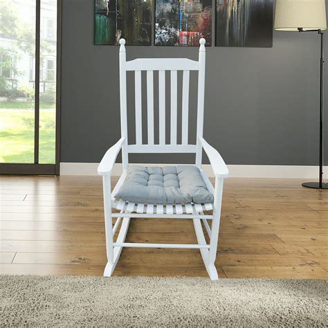 Patio Rocking Chair Ergonomic Outdoor Porch Rocking Chairs Wooden