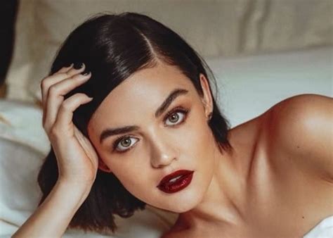 Lucy Hale Shows Off Her Insane Curves In Two Piece Bathing Suit