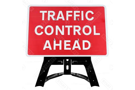 Buy Traffic Control Ahead Quickfit Endurasign Fast Delivery From Stock