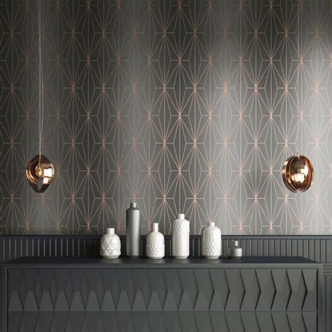Geometric Wallpaper Texture Wallpaper Textured Luxury Wallpaper