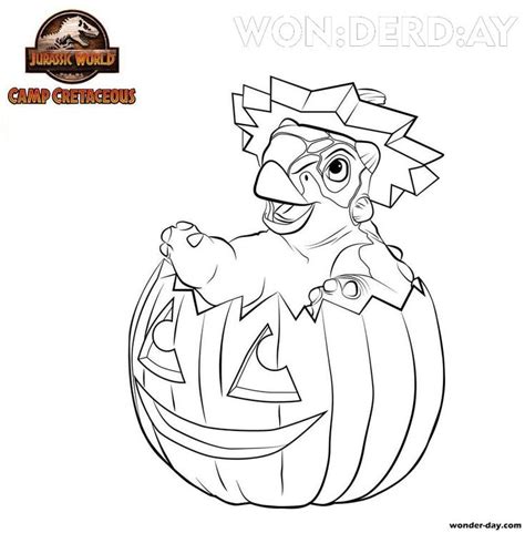 Jurassic World Camp Cretaceous Coloring Pages Netflix In 2022