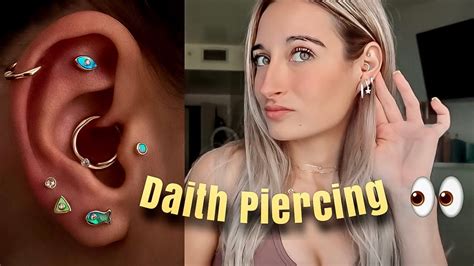 Daith Piercing Vlog Everything You Need To Know About The Daith Youtube