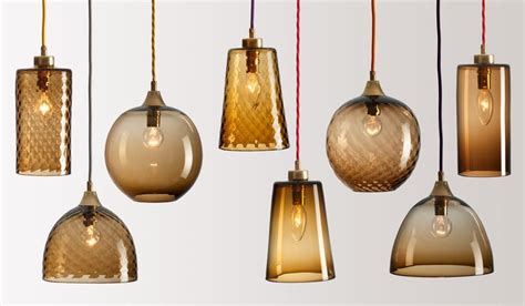 Exquisite Glass Pendant And Wall Lights Handblown In England Low Ceiling Lighting Glass