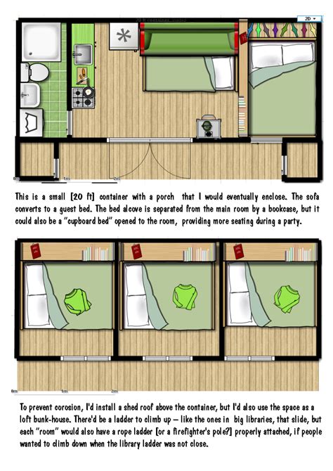 Foot Shipping Container Home Floor Plans Homeplan One