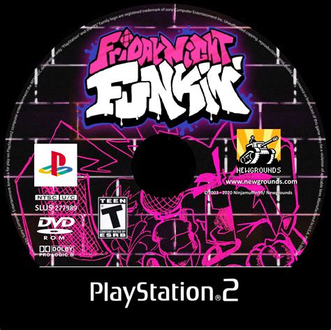 Friday Night Funkin For Playstation 2 Disc By Christme1 On Deviantart