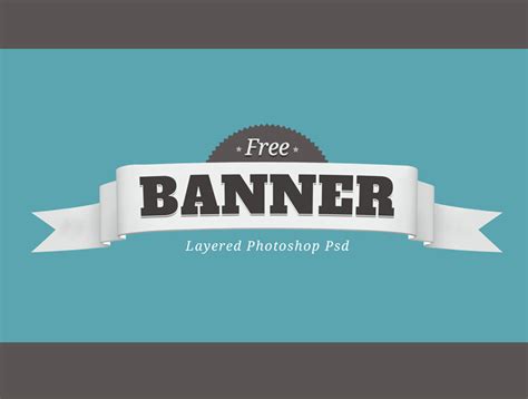 Free Layered Psd Banner Badge By Giallo86 On Deviantart