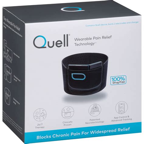 Quell Wearable Pain Relief Technology Kit 5 Pc