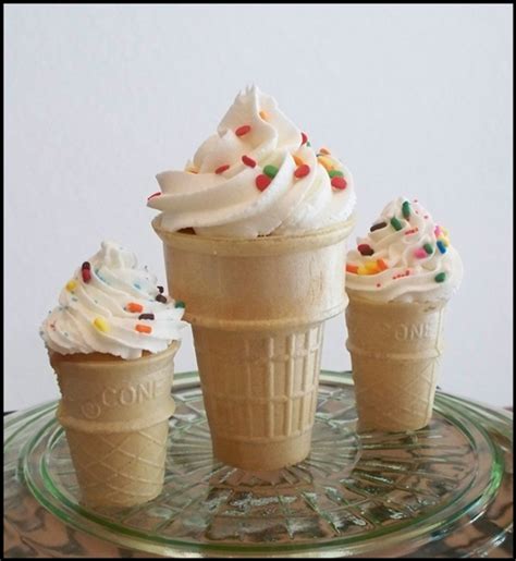 Mini And Regular Ice Cream Cones Cupcakes Cakecentral Com