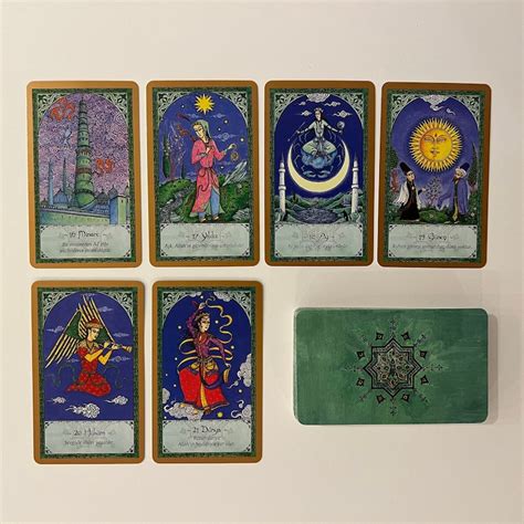 Rumi Tarot By Nigel Jackson Book Cards Islamic Tarot Etsy