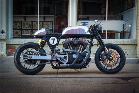 Awesome Harley Sportster Cafe Racer Kit Retro Motor