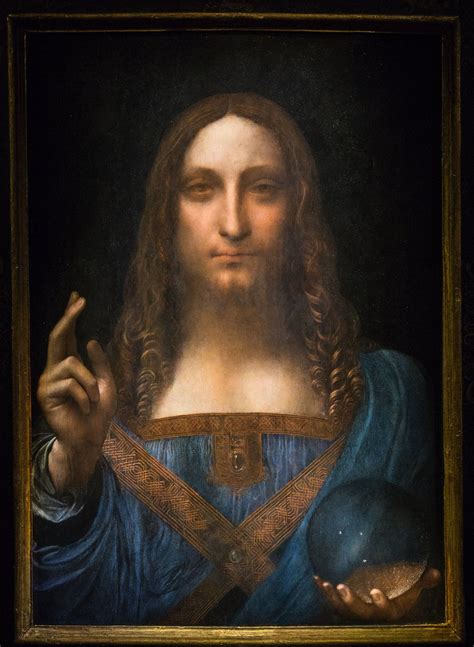 Salvator Mundi A Late 15th Century Painting By Leonardo Da Vinci