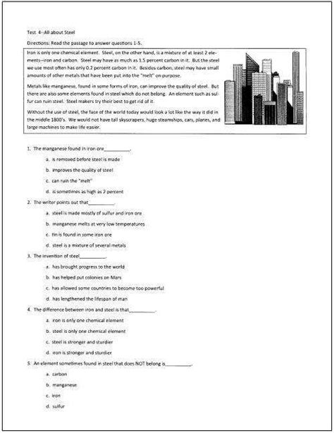 See the different types of reading exercises in. 7th Grade Reading Comprehension Worksheets ...