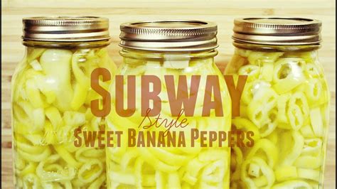 Banana Peppers Subway