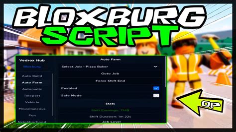 Updated Bloxburg Script Very Op Scripts Youtube