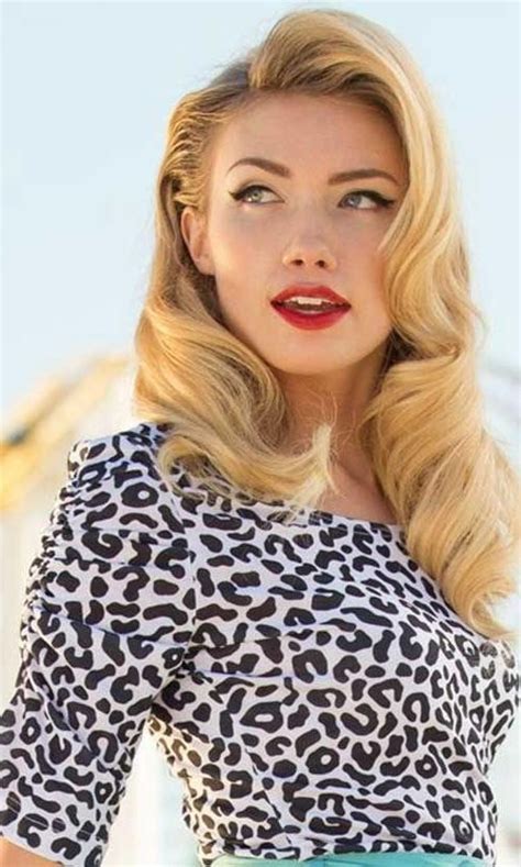 2020 Latest 1950s Long Hairstyles