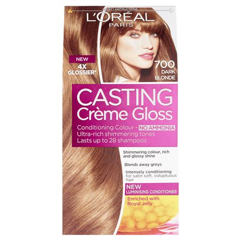 Will tell you the reason very clearly. L'Oreal Paris Casting Creme Gloss 700 Dark Blonde Semi ...