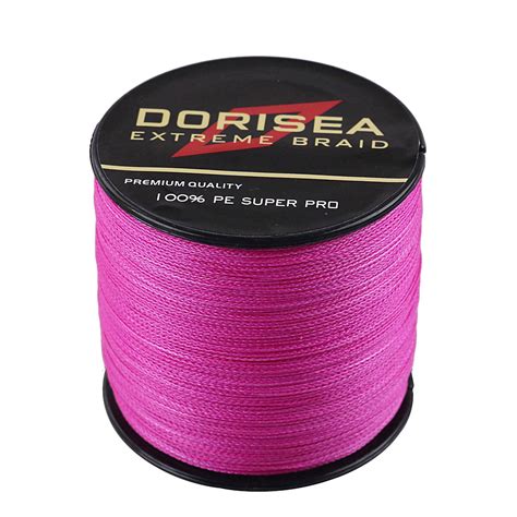 Dorisea Extreme PE Braided 300M 6 500LB Dynema Sea Lake Braid Fishing