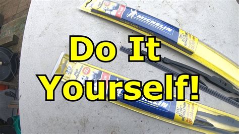 How To Change Your Wiper Blades The Easy Way Youtube