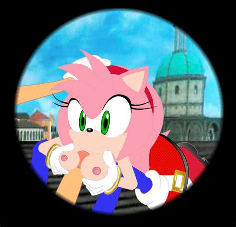 Rule 34 Amy Rose Animated Anthro Boots Breasts Closed Eyes Duo