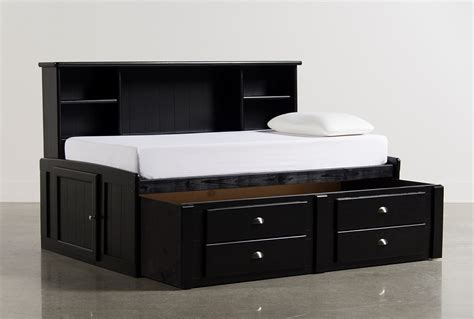 We are crazy for traveling two and a half days, some 8,000 miles, to go to my sister's baby shower and spend just 2 and a half days with my sister. Summit Black Twin Bookcase Daybed Bed With 2- Drawer ...
