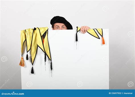 Character Behind White Panel Stock Photo Image Of Back Silk 23697952