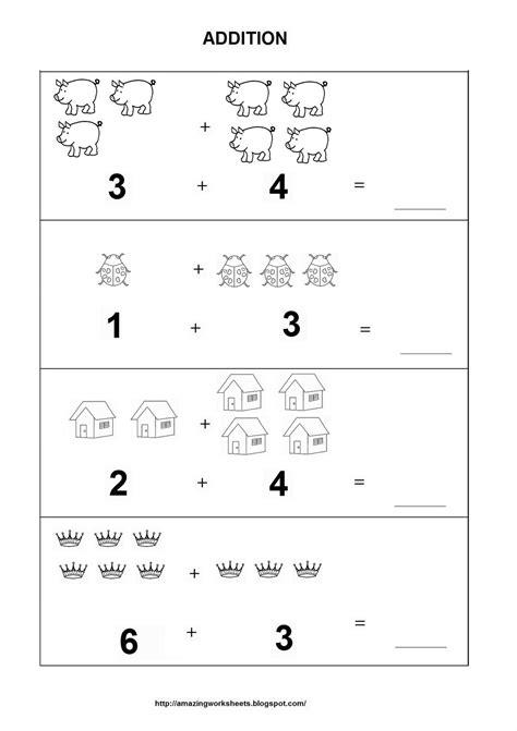 14 Best Images Of Adding Objects Worksheets Adding One