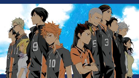 Haikyuu Anime Karasuno Team Volleyball 4k Hd Wallpaper Rare Gallery