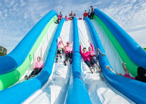 Extreme Insane Inflatable 5k Run Giant Blow Up Obstacle Course For Adults
