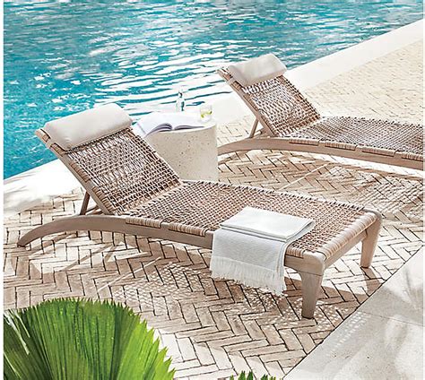 Handn Luxury Outdoor Patio Chaise Lounges Hn016 Set Of 2 Etsy