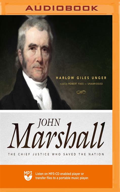 John Marshall Harlow Giles Unger Robert Fass 9781721326877 Amazon