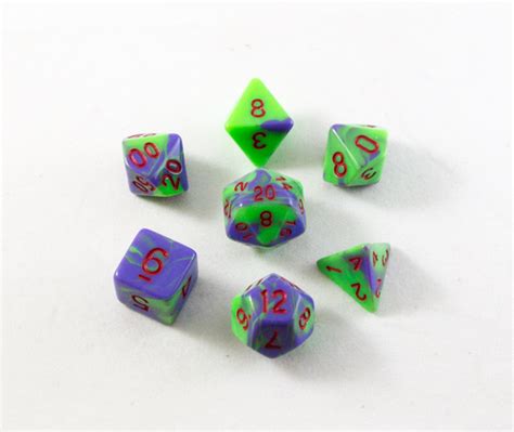 Trickster Polyhedral Dice Set — Thediceoflife Dice Jewelry And