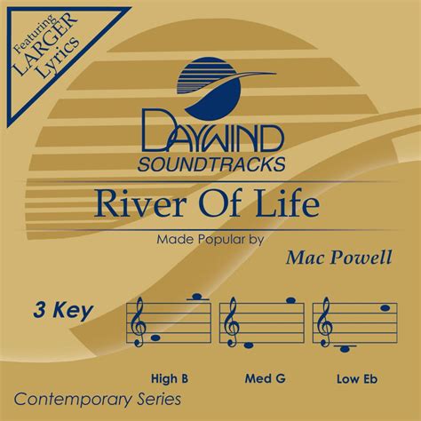 River Of Life Mac Powell Christian Accompaniment Tracks Daywind