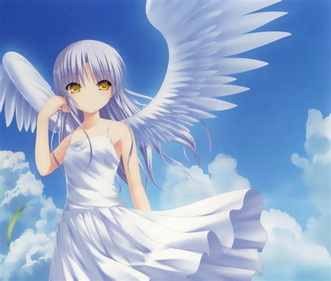 Anime Girl Angel Wings Full Hd Desktop Wallpapers P Sexiz Pix