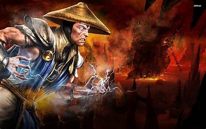 Mortal Kombat Raiden Theme Games Scorpion Wallpapers