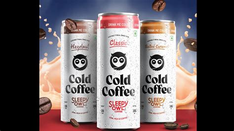 Sleepy Owl Launches Cold Coffee Cans Just In Time For Summer