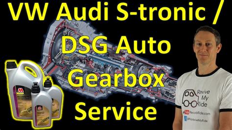 Vw Audi Dsg S Tronic Auto Gearbox Transmission Service How To Change