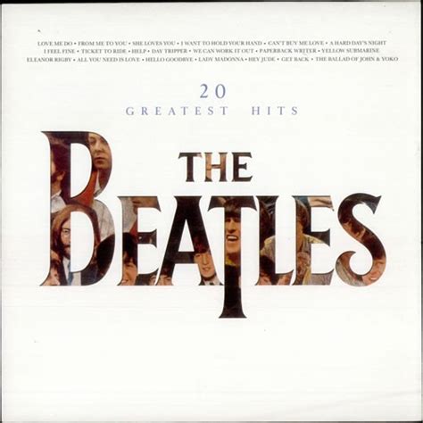20 Greatest Hits Compilation Album By The Beatles Best Ever Albums