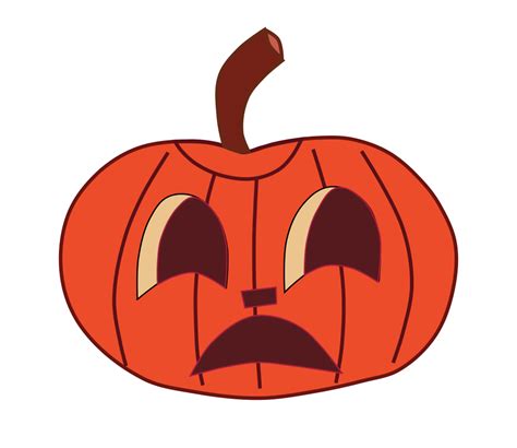 Onlinelabels Clip Art Painted Halloween Pumpkin Faces