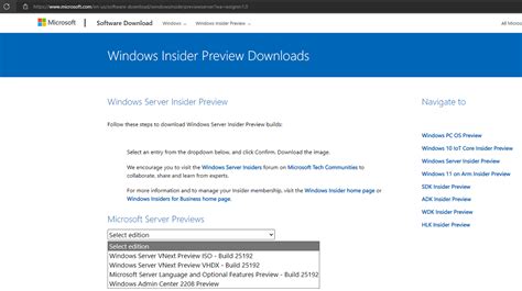 How To Obtain Windows 2022 Server Insider Preview Version And Install