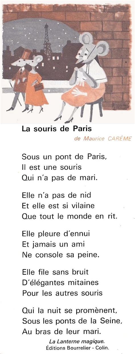 Poesie Ville De Maurice Careme