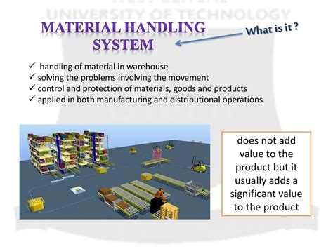 An Approach For Selection Of Material Handling Equipment And Material