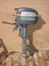 Old Evinrude Boat Motors Pictures