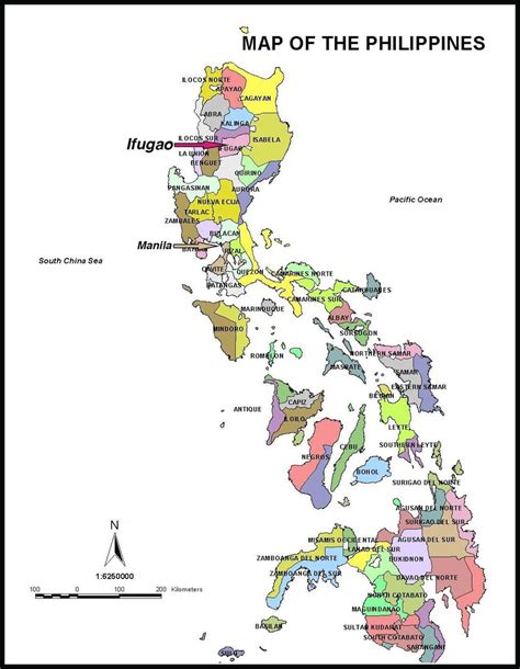 Map Of The Philippines With The Location Of Ifugao Download