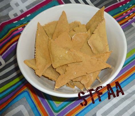 The secret of the recipe is making sure all of the moisture is removed from the chips. Gluten-Free Vegan Tortillas and/or Pita Chips - surviving ...