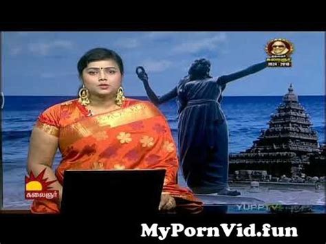 Tamil News Anchor Devika Sugumaran From Devika Kalaignar Tv News Reader