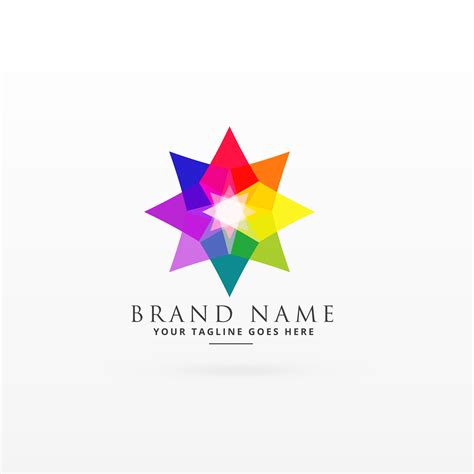 abstract colorful logo design concept - Download Free Vector Art, Stock ...