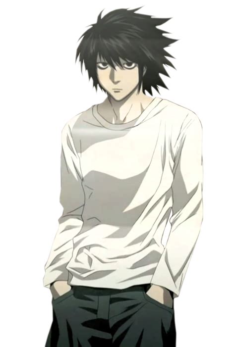 L Lawliet Full Body Death Note Death Note Anime Background