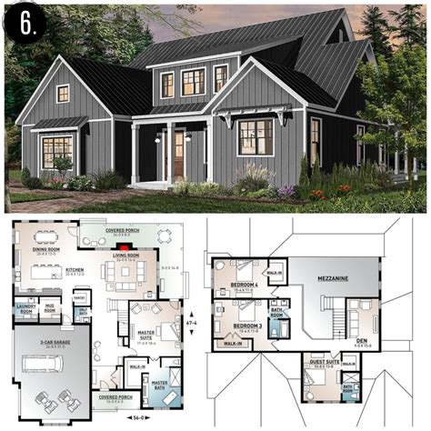 Besides the idea of living a happ. 10+ Amazing Modern Farmhouse Floor Plans - Rooms For Rent blog