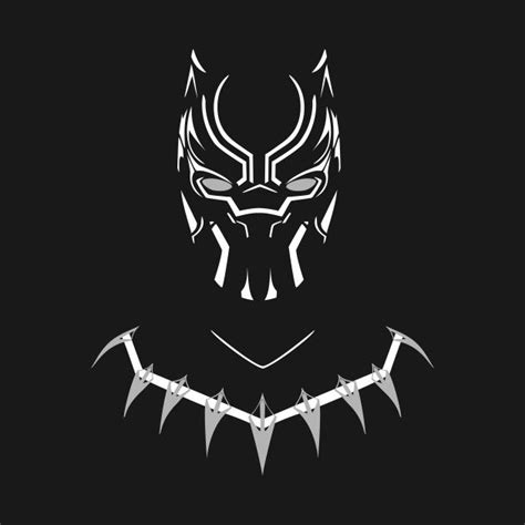 Black Panther Mask Vector At Collection Of Black