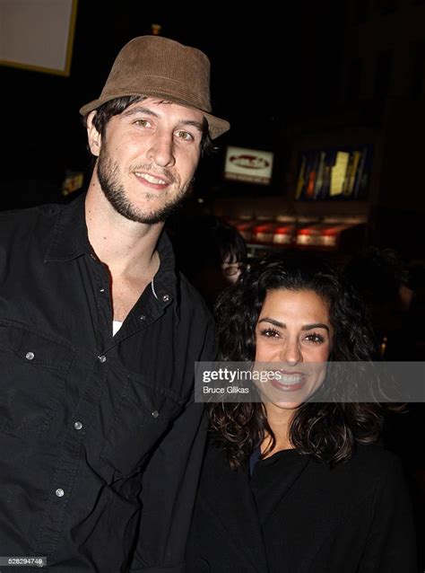 Pablo Schreiber And Jessica Monty Attend The Opening Of A View From